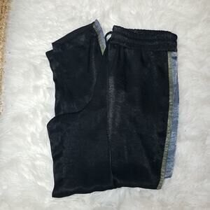 NWT Hiatus Black Shimmer Jogger Pants